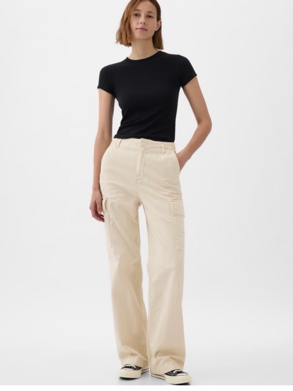 GAP Lose khaki cargo pants